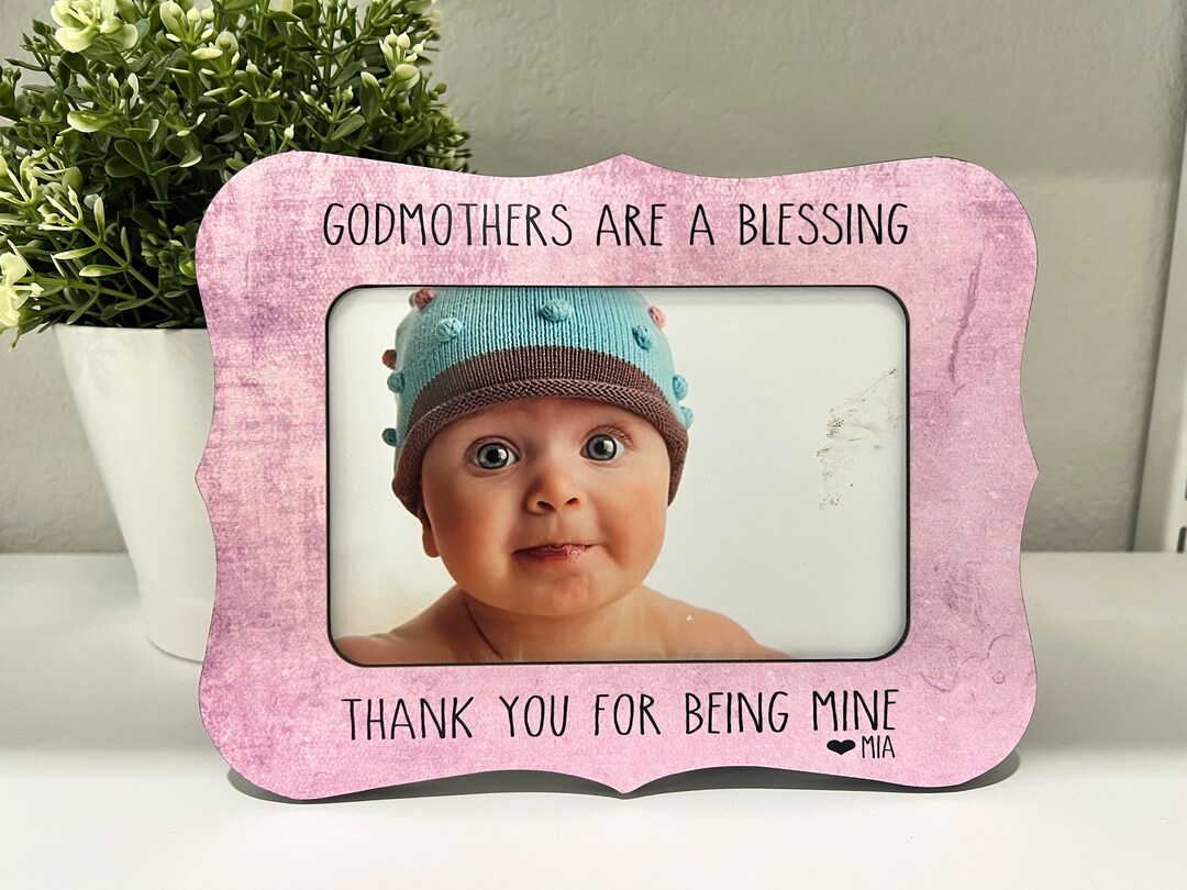 Godmother Gift Godmother Picture Frame Godmothers Are Special Gift
