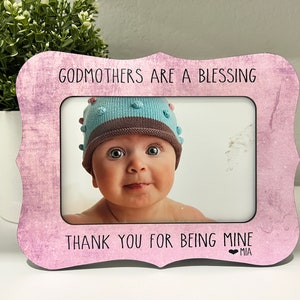 Godmother Gift  Godmother Picture Frame  Godmothers Are Special Gift  Baptism Confirmation First Communion Gift  I Love My Godmother