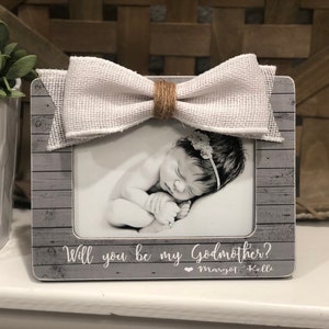 Will You Be My Godmother? Godmother Proposal Gift I Love My Godmother Personalized Keepsake For Godmother Gift
