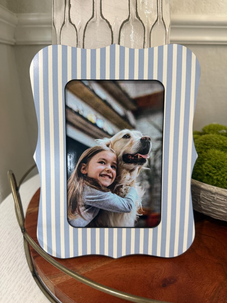 Personalized Baby Name Picture Frame Gift Idea Custom Newborn Photo ...