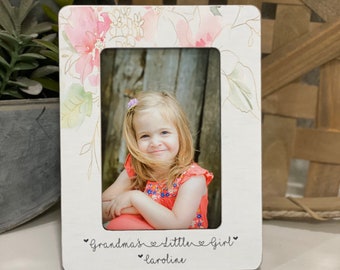 Grandma Mother’s Day Gift | Grandma Frame | Gift for Grandma | Grandma's Little Girl | Personalized Picture Frame Grandma Personalized Gift