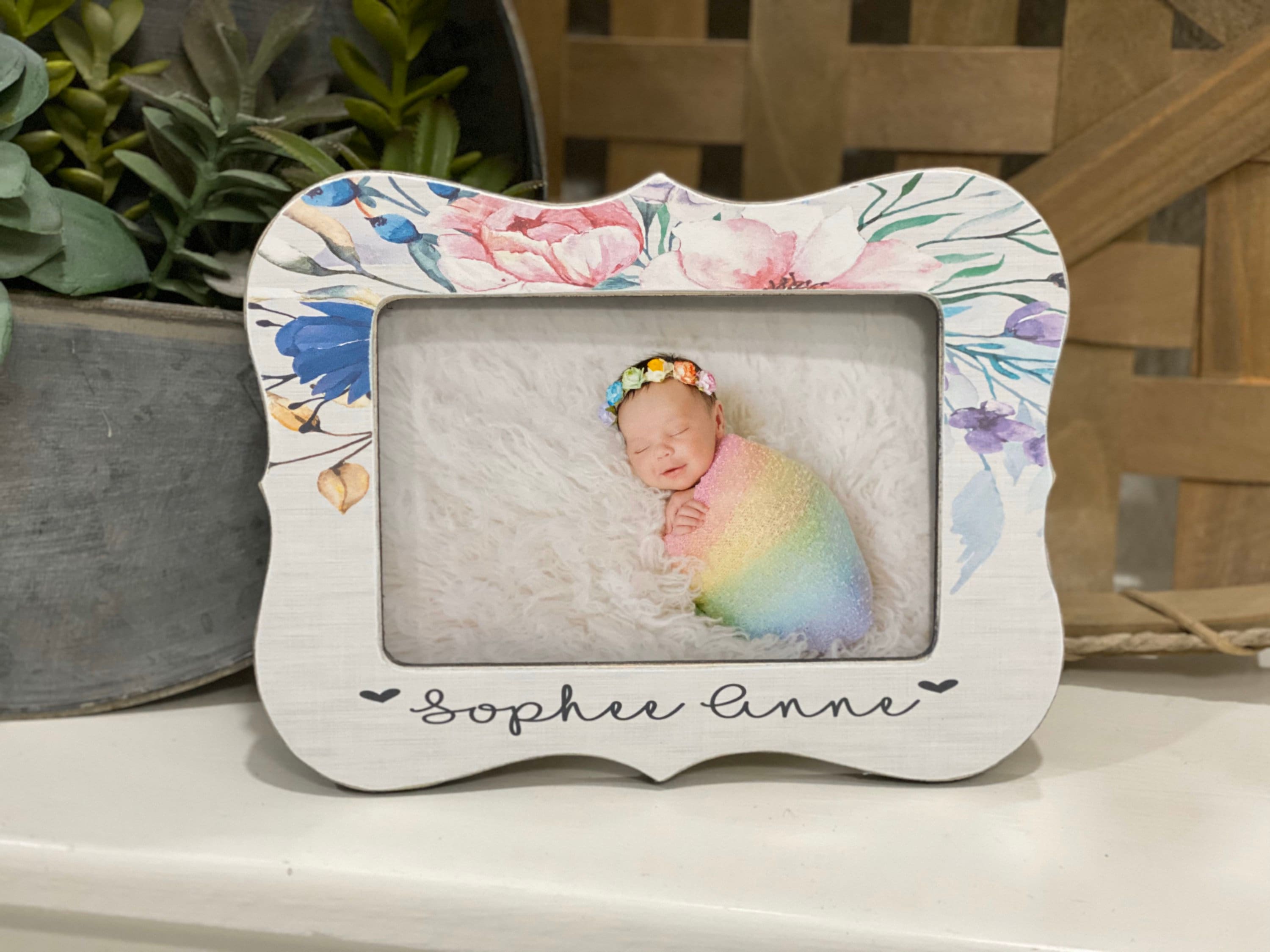 New Baby Girl Gift Personalized Baby Girl Gift Love at Etsy UK