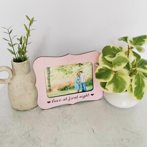 Christmas Grandma Gift Idea – Oma Nana Mimi Picture Frame – When a Child Is Born – Personalized 4x6 Holiday Gift for Grandma or Nana image 7
