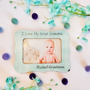 Personalized Great Grandma Gift Custom Gift For Great Grandma Great Grandma Picture Frame Personalized Picture Frame Great Grandma