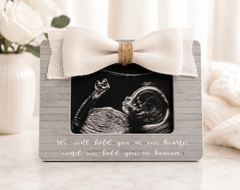 Cadre commémoratif de perte de grossesse, cadre photo pour échographie, cadeau perte de bébé, souvenir de fausse couche, souvenir de perte d'un nourrisson