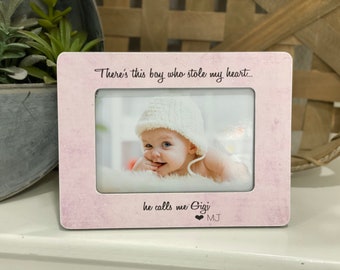 Gigi Birthday Gift For Gigi Personalized Gift Christmas Gigi Picture Frame From Grandkids Christmas Gift For Gigi