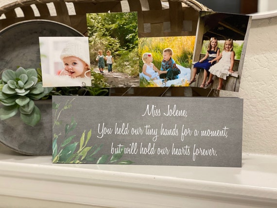 Personalized Teacher Appreciation Frame – Custom Multi-Photo Gift, End of Year Teacher Gift, Classroom Decor, Thank You Gift