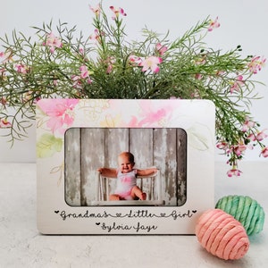 Grandma Mother's Day Grandma Gift | Grandma Personalized Picture Frame | Grandma Personalized Gift| Grandma Nanny Grammie Mimi Grammy Memaw