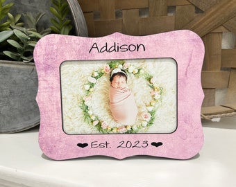 Gift For New Baby Girl Parents To Be | Gift For Sister, Friend, Coworker, New Parents To Be | Personalized Baby Gift | Baby Shower Gift