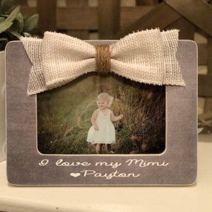 Mimi Gift  Mimi Frame  Gift for Grandma  Birthday Mimi Gift  Personalized Picture Frame Grandma Personalized Gift