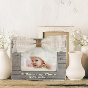 Personalisierter Mimi Bilderrahmen - Geschenk für Mimi vom Enkelkind, benutzerdefiniertes Oma Geschenk, Geburtstag oder Muttertagsrahmen für Mimi