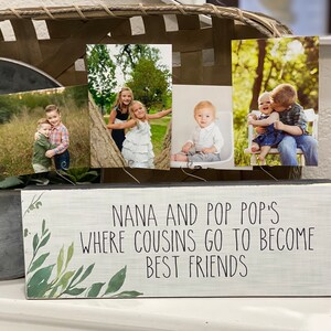 Personalized Gift for Grandma and Grandpa  Grandparents  Gift From Grandchildren  Our Greatest Blessings Call Us...