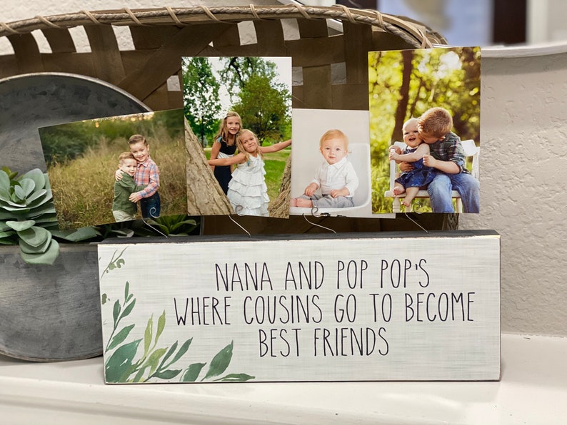 Personalized Gift for Grandma and Grandpa Grandparents Etsy