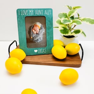 Aunt Birthday Gift  Gift For Aunt Aunt Picture Frame  Personalized Picture Frame Gift For Aunt From Niece  Nephew