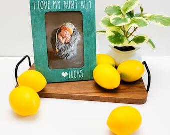 Aunt Birthday Gift  Gift For Aunt Aunt Picture Frame  Personalized Picture Frame Gift For Aunt From Niece  Nephew