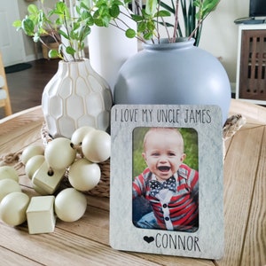 Best Uncle Gift  Uncle Gift  Uncle Picture Frame  Personalized Picture Frame Gift For Uncle From Niece  Nephew
