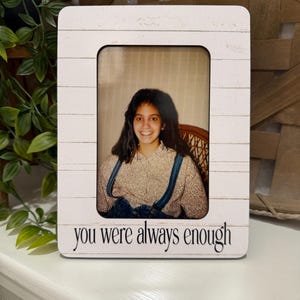 Personalized Affirmation Frame: Self-Love Gift, Inner Child Healing Decor