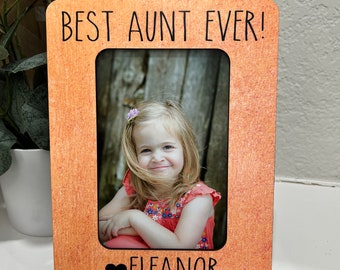 Aunt Picture Frame Gift | Aunt Picture Frame |  Gift Aunt | Aunt Picture Frame | New Aunt Gift | Christmas Gift for Aunt