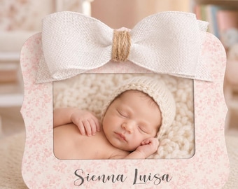 Christmas Gift for New Mom Personalized Baby Gift Baby Shower Gift Newborn Gift Baby Girl Picture Frame New Parents Gift Nursery Keepsake
