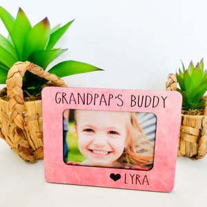 Grandpa Personalized Birthday Gift   Gift Grandpa  I Love My Grandpa  Grandpa Personalized Gift  4x6 Picture Frame Custom
