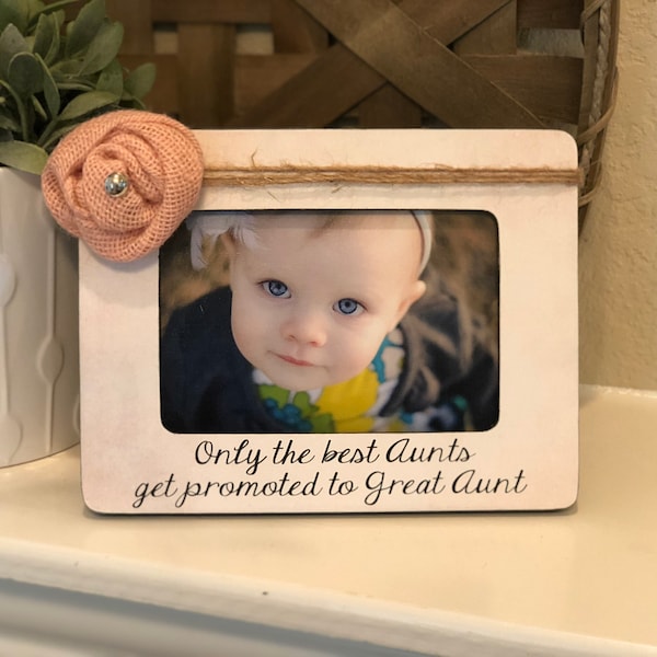 Great Aunt Picture Frame Etsy