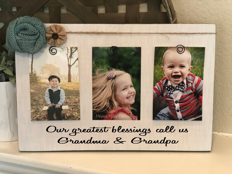 Gift For Nana Papa Grandma Frame Mom Mothers Day Image 0
