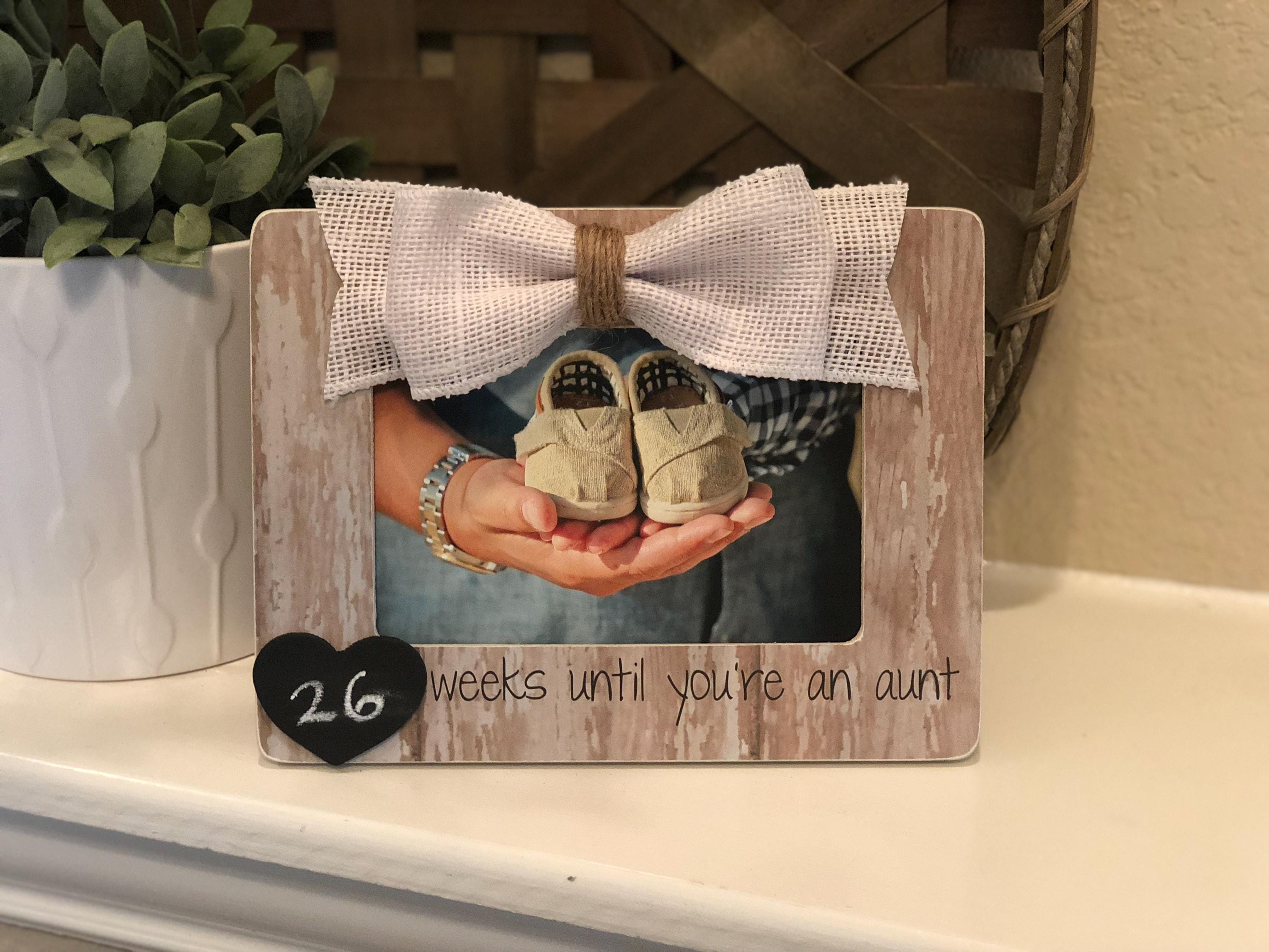 HUKINE Cornici per foto per nonni, cornice per nonni, promossa ai nonni, regalo per nonni, regalo per la prima volta, nonni, annuncio di gravidanza per nonno