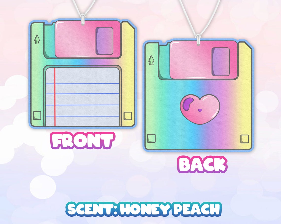 Floppy Disk Car Air Freshener 90's Gift Cute Car Air Freshener Cute Car