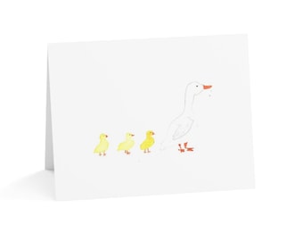 Mother Goose Watercolor Greeting Cards - Perfect for Mother's Day, Birthday, Thank You, and More