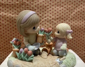 Precious Moments A Mother’s Love Makes A Garden Grow