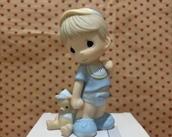 Precious Moments Oh Boy! Porcelain Figurine