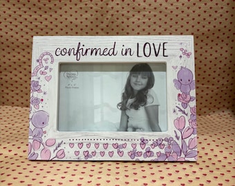 Precious Moments Confirmed in Love Photo Frame 4x6