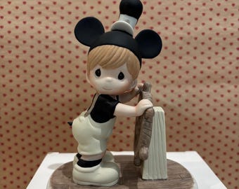 Precious Moments Disney “Full Steam Ahead” Mickey Mouse Captain