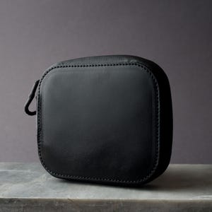 Custodia con cerniera per escursionismo, gadget digitali, organizer per cavi in pelle, borsa da viaggio, custodia per elettronica portatile, borsa regalo per uomo