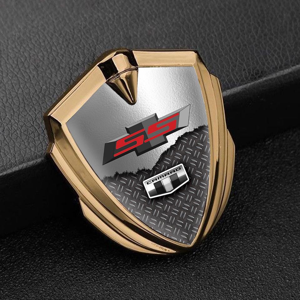 Ss Emblems For Chevy Fit Cobalt/Camero Ss Metal Bumper Trunk Grill ...