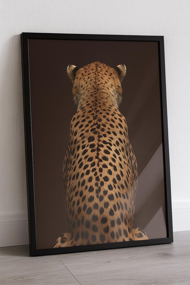 Leopard Print Wall Art Set of 3 | Cheetah Animal Printables | 8 Ball ...