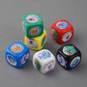 Personalized Round Corner D6 Dice - add your logo or photo