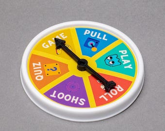 Custom Plastic Game Spinner, Party Board Game Accessory, Business Promotion Wheel