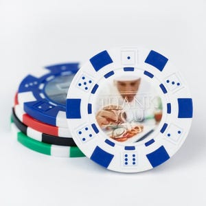 Custom Poker Chip, Casino Poker Chip, Personalized Wedding Casino Poker Chip, Casino Token