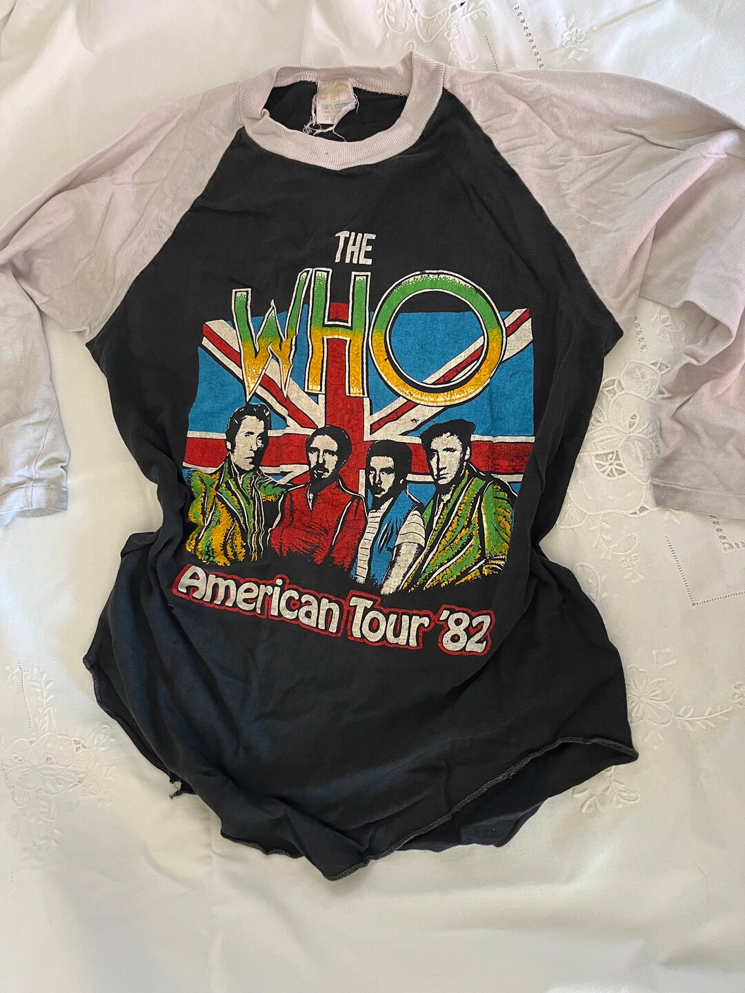 True Vintage 1980s Original the Who American Concert Tour Rock 1982 ...