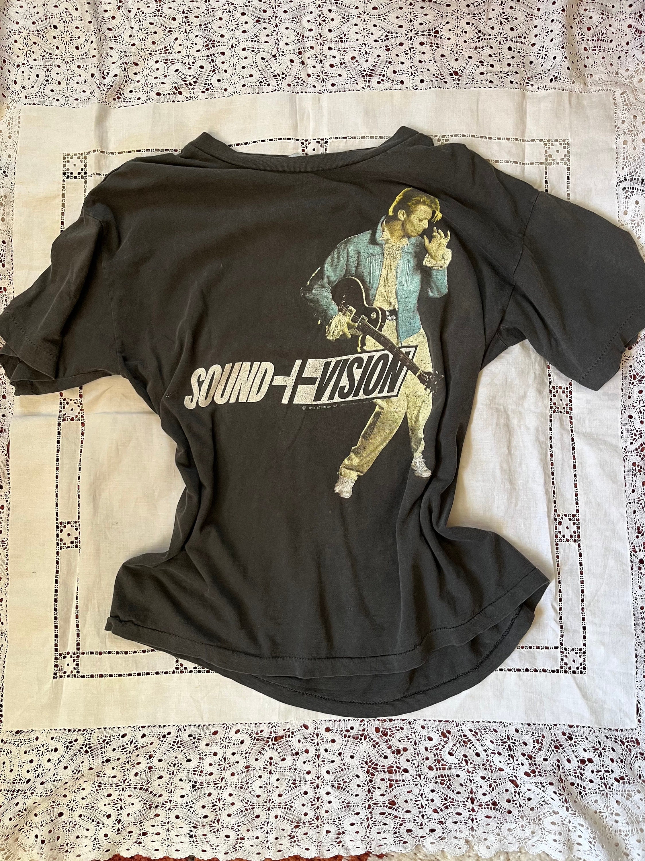 1990s Original 1990 David Bowie Concert Sound + Vision World Tour 
