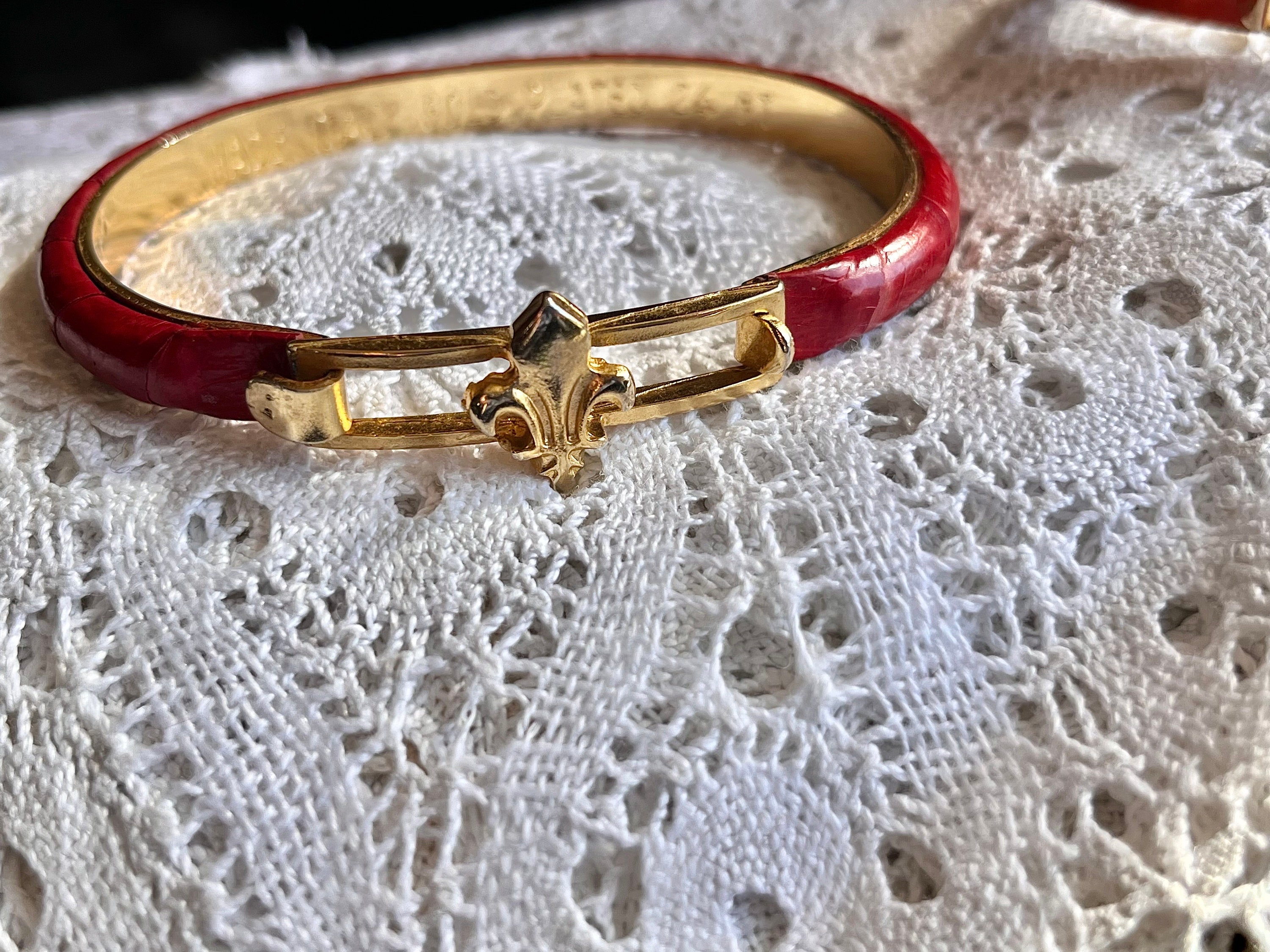 Gucci Snakeskin Bracelet - Etsy Gucci Snakeskin Bracelet - Etsy