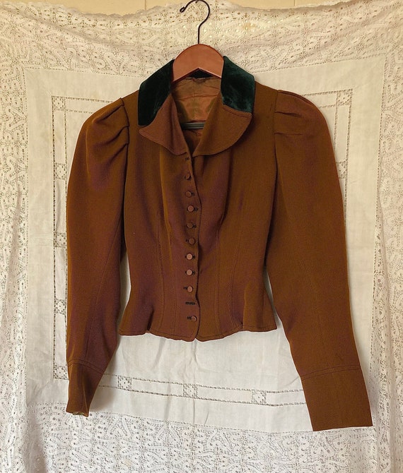 RARE! 1800s Genuine Highly Tailored Victorian Edwa