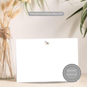 Carte de correspondance vierge Corgi pour remerciement Carte-cadeau pour nouvel animal de compagnie Carte de félicitations pour événements marquants Carte de voeux pour toutes les occasions Carte chaleureuse pour chien