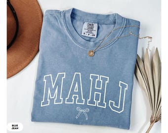 Mahj T-Shirt, Mahjong Gift, Mahj Tee, Unisex Mahjong T-Shirt, Mahjong Lover, Girls Night Game Tee, Mahjong Tiles, Mahjong Shirt, Lucky Shirt