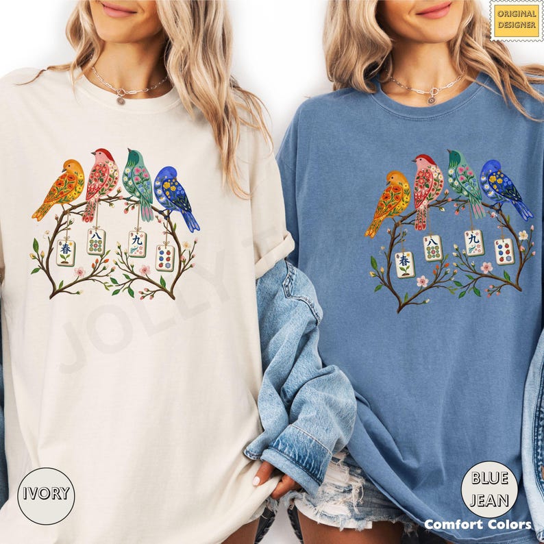 LightShirt-Ivory,DarkShirt -Blue Jean