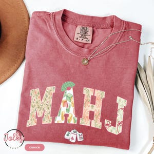 Retro Old Classic Mahjong T-Shirt, 90s Vintage Mahjong Shirt, Mahjong Gift, Mahjong Lover Shirt, Girls Game Night Shirt, Mahjong Tournament bild 5