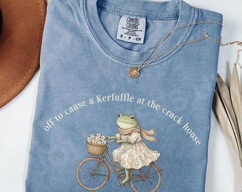 Funny Mahjong Frog T-Shirt, Mahjong Gift, Mahjong Tournament Shirt, Girls Night Game Shirt, Mahjong Apparel, Cheeky Mahjong Frog Shirt
