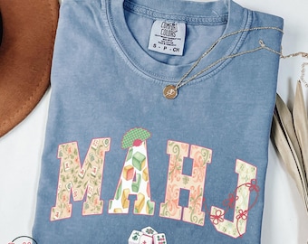 Retro Old Classic Mahjong T-Shirt, 90s Vintage Mahjong Shirt, Mahjong Gift, Mahjong Lover Shirt, Girls Game Night Shirt, Mahjong Tournament