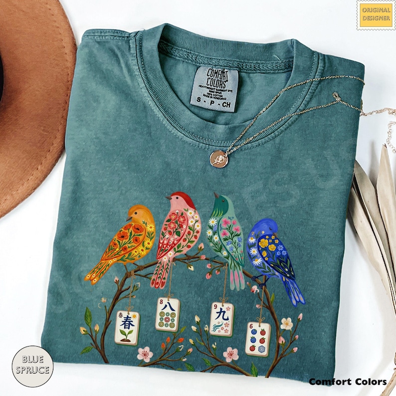 DarkShirt -Blue Spruce-cropped
